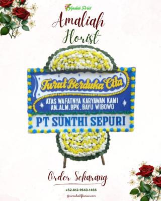 Papan Bunga Duka di Koto Panap