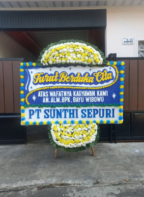 Papan Bunga Duka di Koto Panap