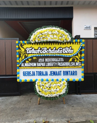Papan Bunga Duka di Koto Panap
