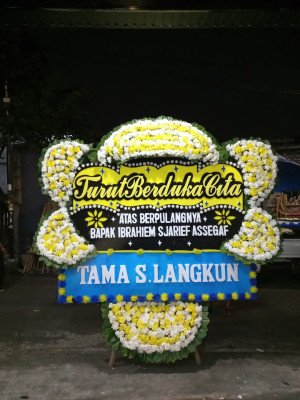 Papan Bunga Duka di Koto Panap
